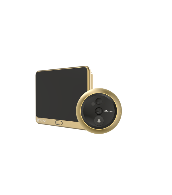 Ezviz DP2C Gold Wi-Fi дверной глазок с ответной станцией